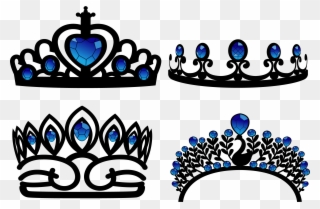 Graphic Royalty Free Sapphire Diamond Ruby Black Transprent - Crown Sapphire Png Clipart