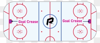 Goal Siren Png - Hockey Lines Clipart