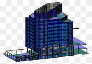 Bim - Commercial Building Clipart