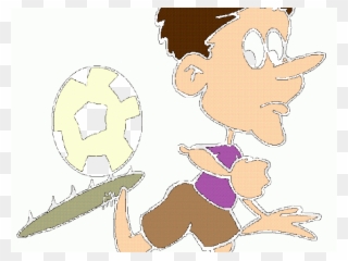 Slender Man Clipart Sprite - Cartoon Football Player - Png Download
