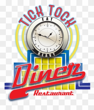 Interesting Menu Cover Graphic Design Nj Tick - Tick Tock Diner Clipart