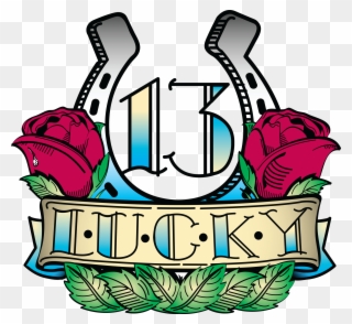 Clipart Info - Lucky 13 Tattoo Designs - Png Download