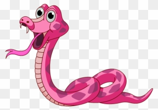 Reptile House Clipart - Cute Snake Cartoon Png Transparent Png
