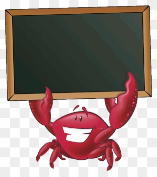 Banner Stock Seafood Clipart Sand Crab - Cartoon Crab - Png Download