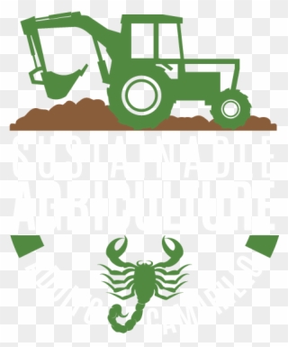 Sustainable Agriculture - Tractor Clipart