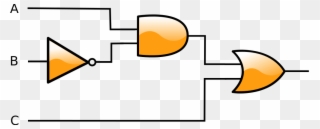 Open - Logic Circuit A Ab Clipart