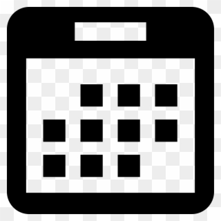 Events Calendar Comments - Events Icon White Png Clipart
