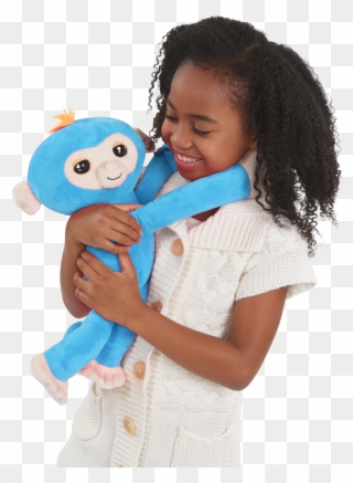 Fingerlings Hugs Plush Monkey Clipart