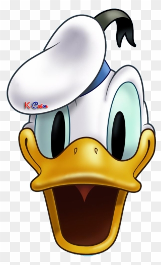 Donald Duck Head Vector Png - Donald Duck Clipart