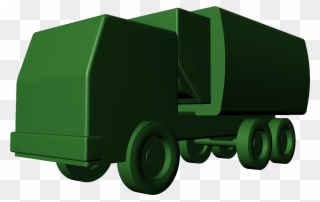 The Garbage - Semi-trailer Truck Clipart