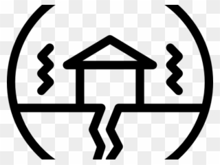 Earthquake Clipart Transparent - Icon Disaster Png White