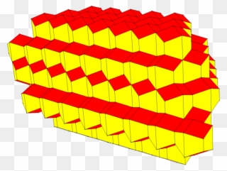 In The Special Case That The Long Sides Of The Trapezoids - Dodecahedron Tessellation Clipart