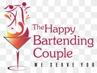 The Happy Bartending Couple Final-01 Clipart