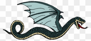 Derived From These Greek Models, Roman Dragons Retained - Illustration Clipart