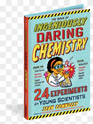 The Book Of Ingeniously Daring Chemistry - Book Of Ingeniously Daring Chemistry Clipart