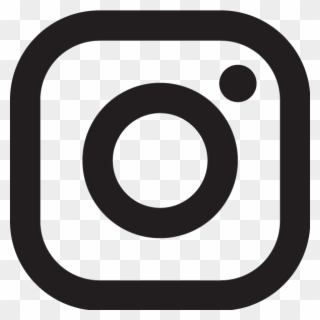 The House Of Skirt - Instagram Logo One Colour Clipart