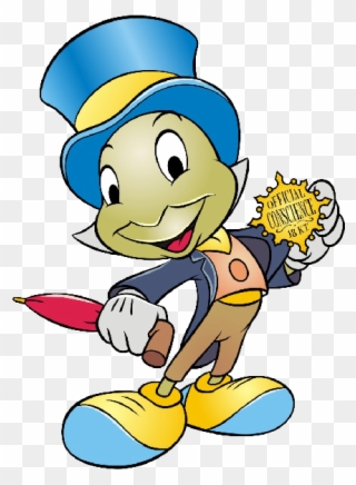 Cricket Clipart Character Disney - Pinocchio - Png Download