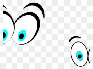 Eyeball Clipart Kind Eye - Looking Eyes Clipart - Png Download