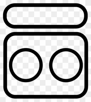 Black Amp White Clipart Valve - Circle - Png Download