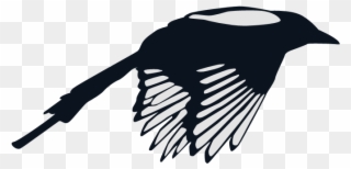 Chickadee Vector Clip Royalty Free - Magpie Vector - Png Download