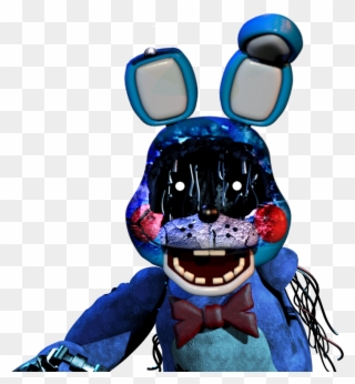Fnaf Withered Toybonnie Gif Christian Freddy Five Nights - Funtime Bonnie Jumpscare Gif Clipart