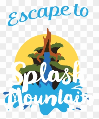 Clipart Frames Illustrations Hd Images Escape To - Splash Mountain Clip Art - Png Download