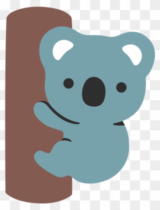 File Emoji U F Svg Wikimedia Commons - Koala Emoticon Clipart