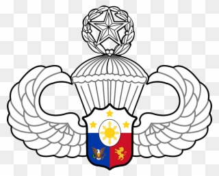 Master Afp Parachutist Badge - Air Force Public Affairs Agency Clipart