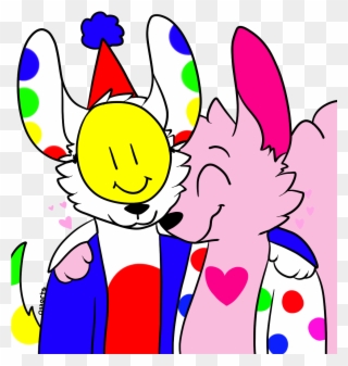 Killer Rabbit And His Nihilistic Datefriend Clipart