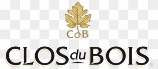 High Res Png Cdb Logo Full Color - Clos Du Bois Wine Logo Clipart