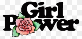 Rose Girl Power Clipart