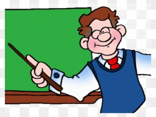 Teacher Clipart Teaching - English Medium School Clip Art - Png Download