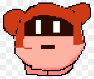 Falcon Kirby - Pixel Art Clipart