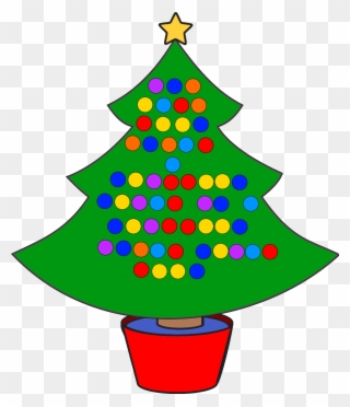 The Christmas Tree - Holiday Clipart