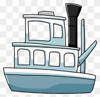 Ship Clipart Steamship - Steamboat Png Transparent Png