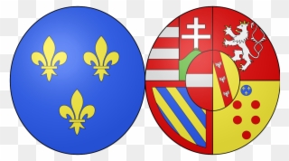 Coa French Queen Marie-antoinette - Flag: Bouches-du-rhône Clipart