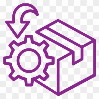 Sca-purple - Order Management Icon Clipart