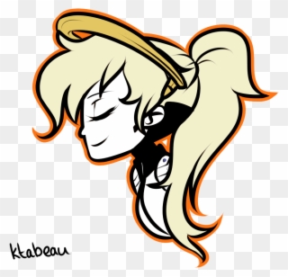 Mercy Saved My Life I Love Her So Much - Cartoon Clipart