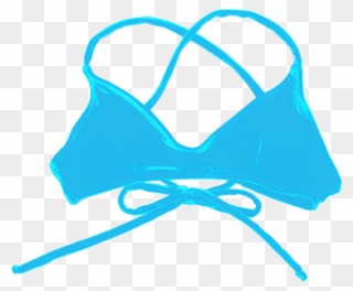 Shred Top - Swimsuit Top Clipart