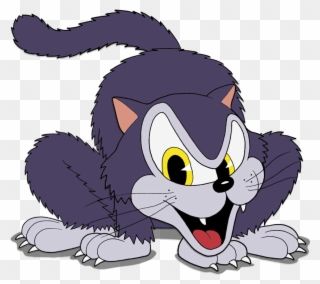Cat Meow Png - Cuphead Werner Werman Cat Clipart