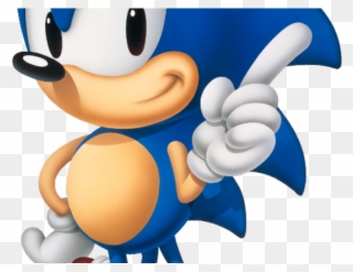 Sonic The Hedgehog Clipart Classic Sonic - Old Sonic The Hedgehog - Png Download