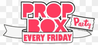 Prop Box Is One Of Cambridge's Biggest Nights Out Week Clipart