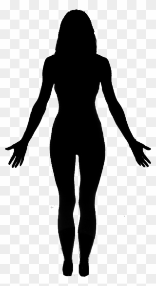 Body Silhouette At Getdrawings - Full Body Female Body Silhouette Clipart