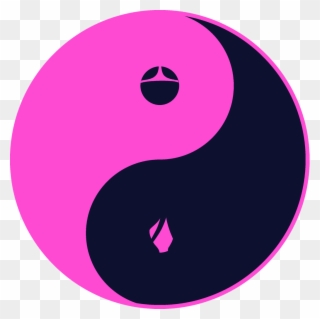 Yin And Yang - Blackpink Logo Clipart