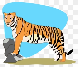Tigger On Rocks Clipart Png Image Download - Portable Network Graphics Transparent Png