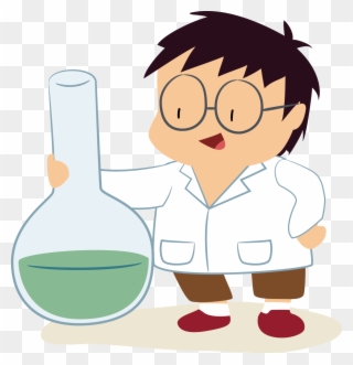 Scientist Clipart Professor - Science - Png Download