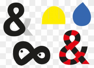 Playing With Ampersand - Graphic Design Clipart