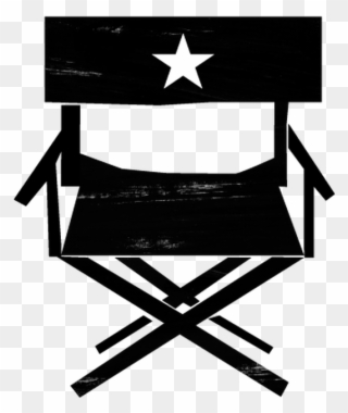 8599233 - Director's Chair Symbol Transparent Clipart