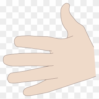 Coding Manual All Fingers Spread Outward - Thumb Clipart