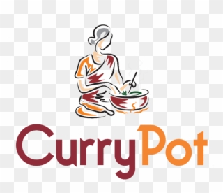 Logo Dark Logoo Light Logo - Curry Pot Logo Clipart